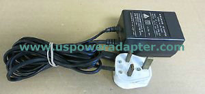 New Sanyo AC Power Adapter 9.0V 400mA UK 3 Pin Socket - Model: D5-7000G - Click Image to Close